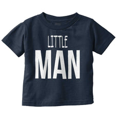 Little Man Infant Toddler T Shirt-Direct To Garment Print-Brisco Baby