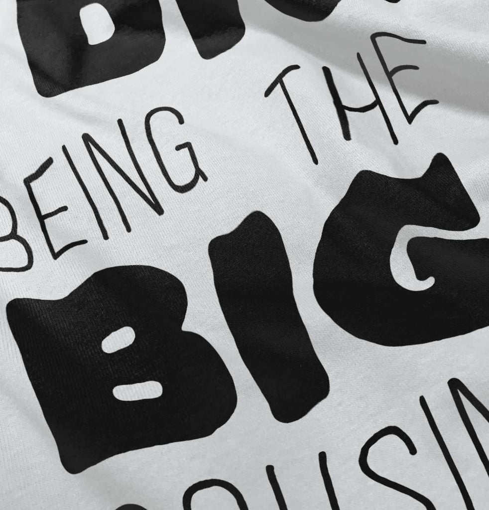 Dig Big Cousin Infant Baby Bib-Direct To Garment Print-Brisco Baby