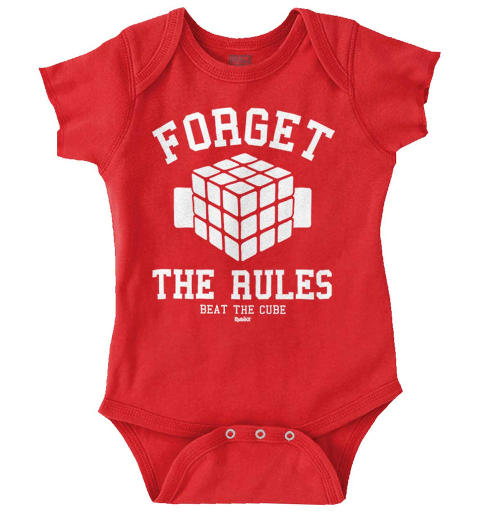 Solve The Cube Romper Bodysuit-Direct To Garment Print-Brisco Baby