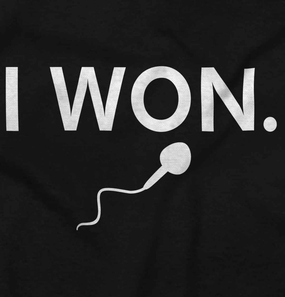 Won The Race Infant Toddler T Shirt-Direct To Garment Print-Brisco Baby