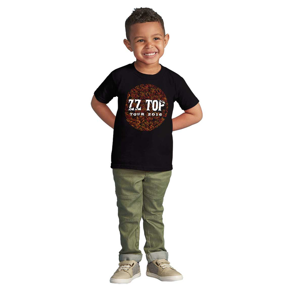 ZZ Tour 2016 Infant Toddler T Shirt-Direct To Garment Print-Brisco Baby