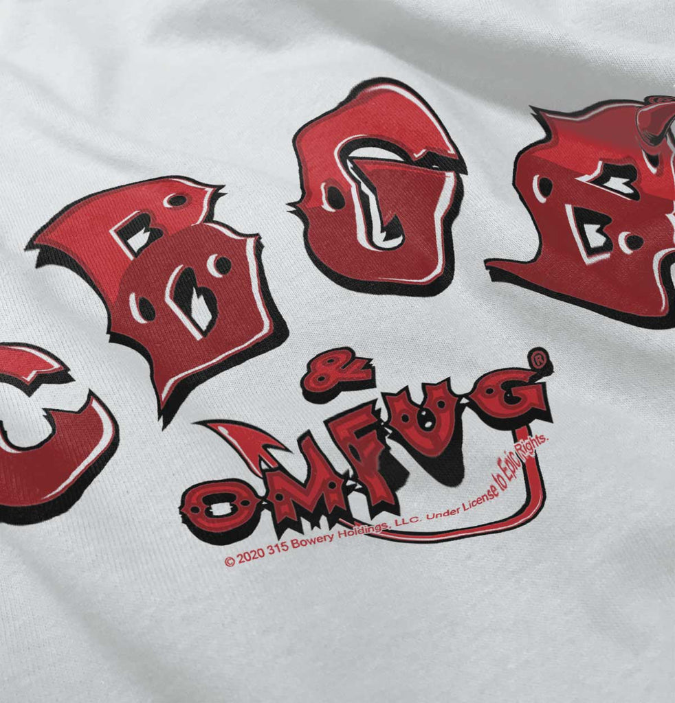 Devil of CBGB Infant Toddler T Shirt-Direct To Garment Print-Brisco Baby