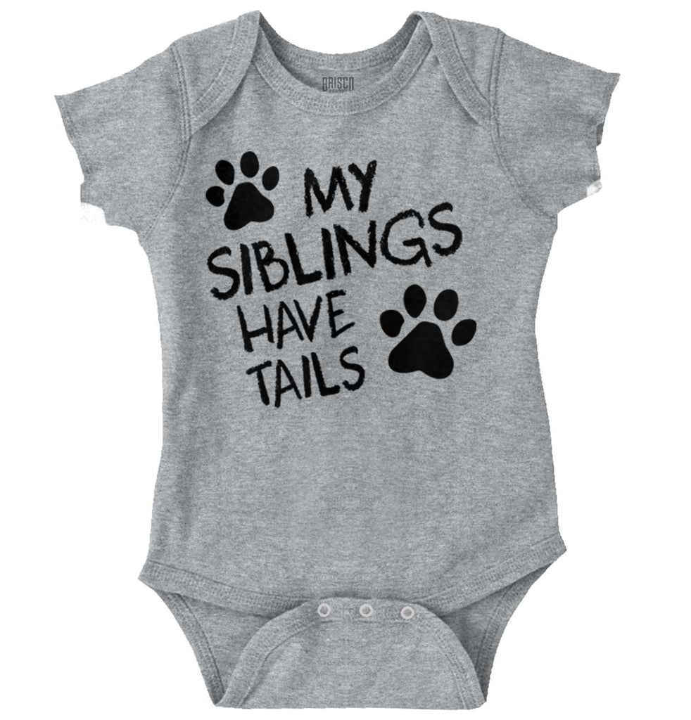 My Siblings Have Tai Romper Bodysuit-Direct To Garment Print-Brisco Baby