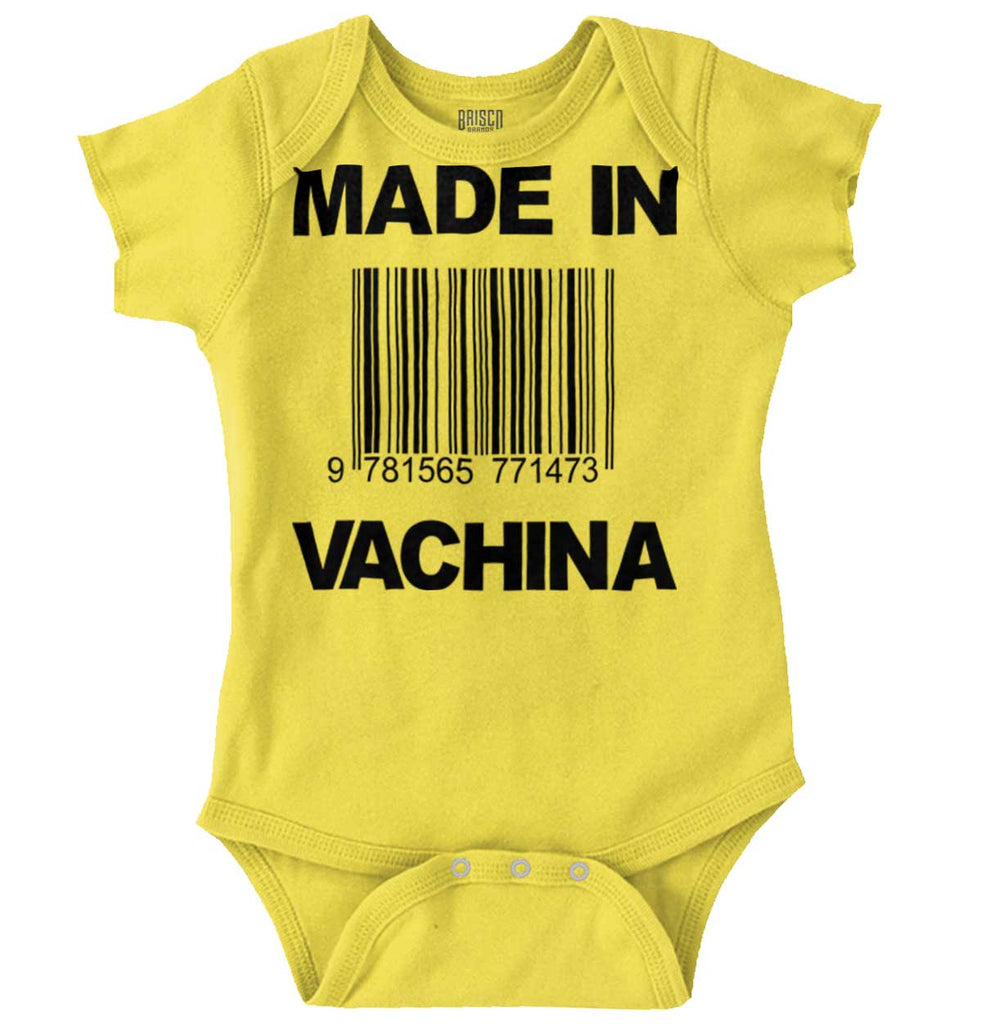Made In Vachina Romper Bodysuit-Direct To Garment Print-Brisco Baby