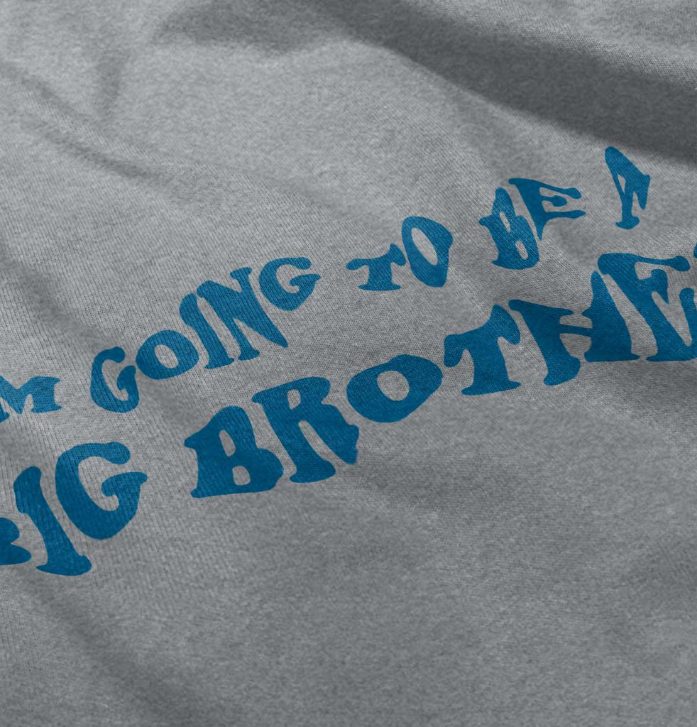I'm Going To Be A Big Brother Romper Bodysuit-Direct To Garment Print-Brisco Baby