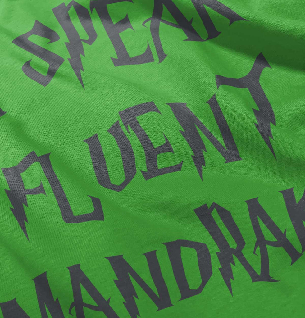 Speak Fluent Mandrake Infant Toddler T Shirt-Direct To Garment Print-Brisco Baby