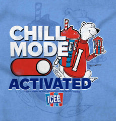Chill Mode Activated Toddler Baseball-Direct To Garment Print-Brisco Baby