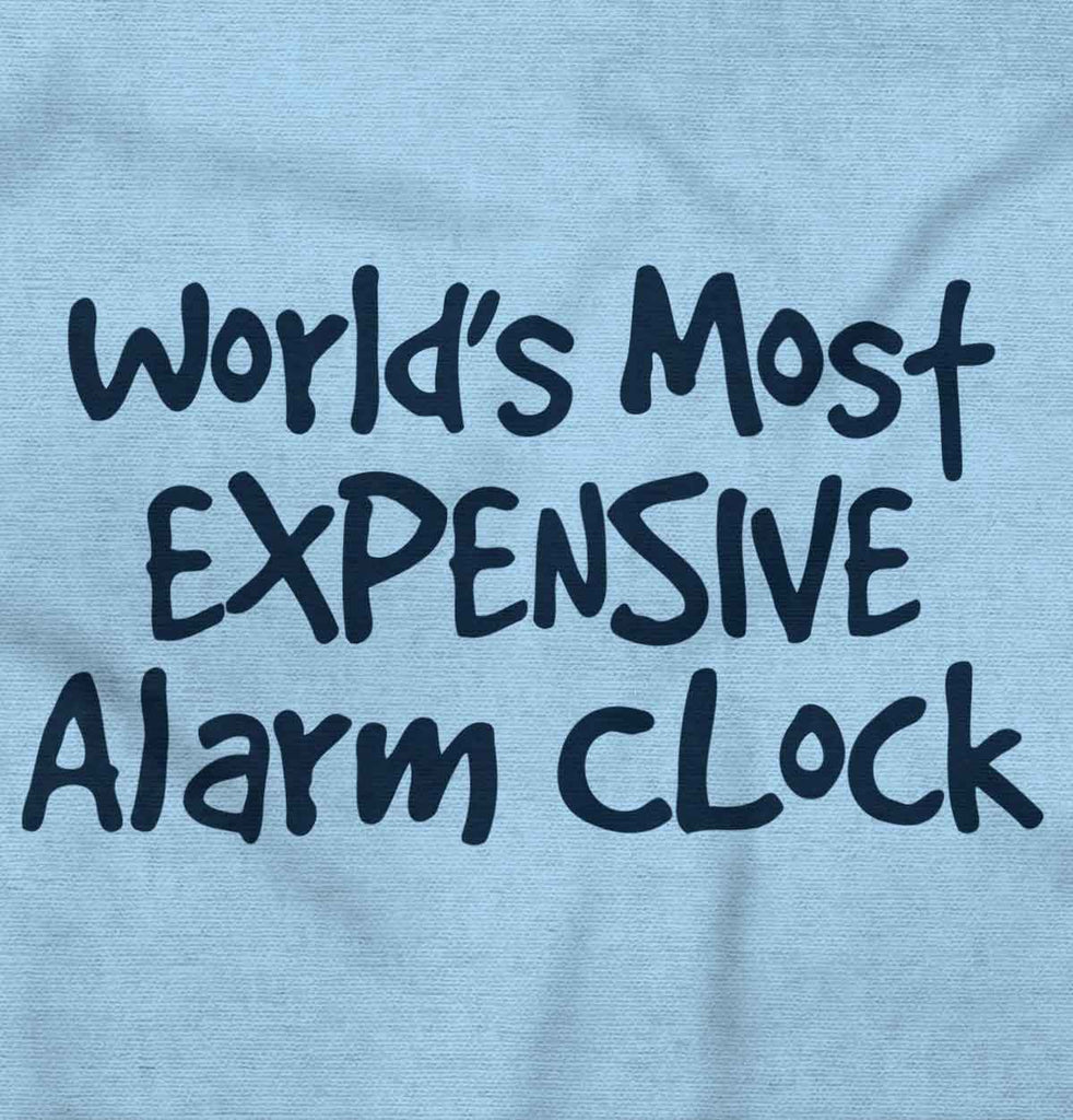 Alarm Clock Romper Bodysuit-Direct To Garment Print-Brisco Baby