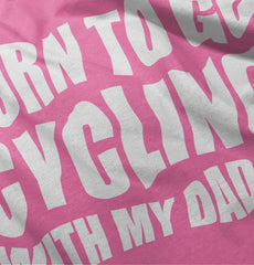 Cycling With Daddy Baby Polka Dot Skirt Dress-Direct To Garment Print-Brisco Baby