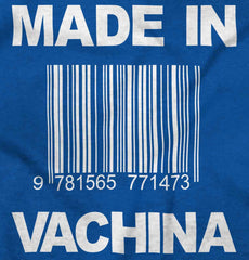 Made In Vachina Ringer Romper Bodysuit-Direct To Garment Print-Brisco Baby