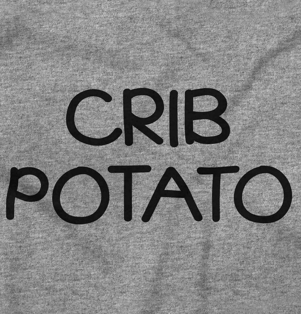 Crib Potato Infant Toddler T Shirt-Direct To Garment Print-Brisco Baby