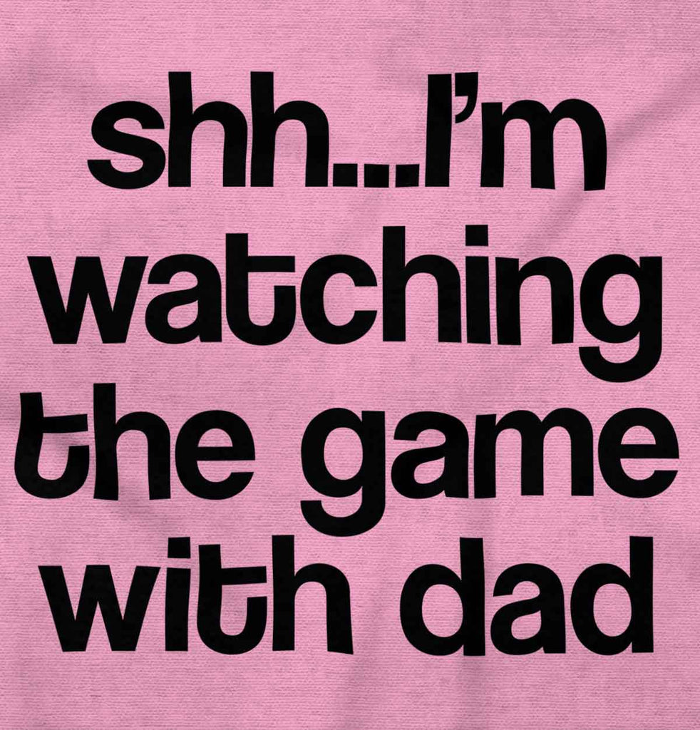 Watching the Game Toddler Baseball-Direct To Garment Print-Brisco Baby