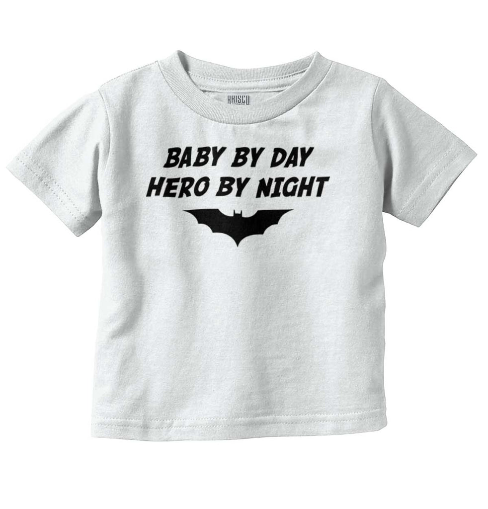 Hero By Night Infant Toddler T Shirt-Direct To Garment Print-Brisco Baby
