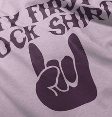 Rock Shirt Romper Bodysuit-Direct To Garment Print-Brisco Baby