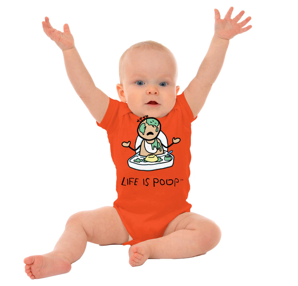 Baby Food Romper Bodysuit-Direct To Garment Print-Brisco Baby
