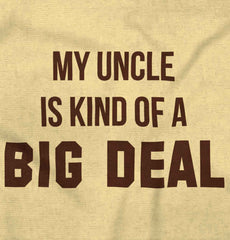 My Uncle Big Deal Romper Bodysuit-Direct To Garment Print-Brisco Baby
