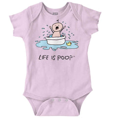 Crying Bath Romper Bodysuit-Direct To Garment Print-Brisco Baby