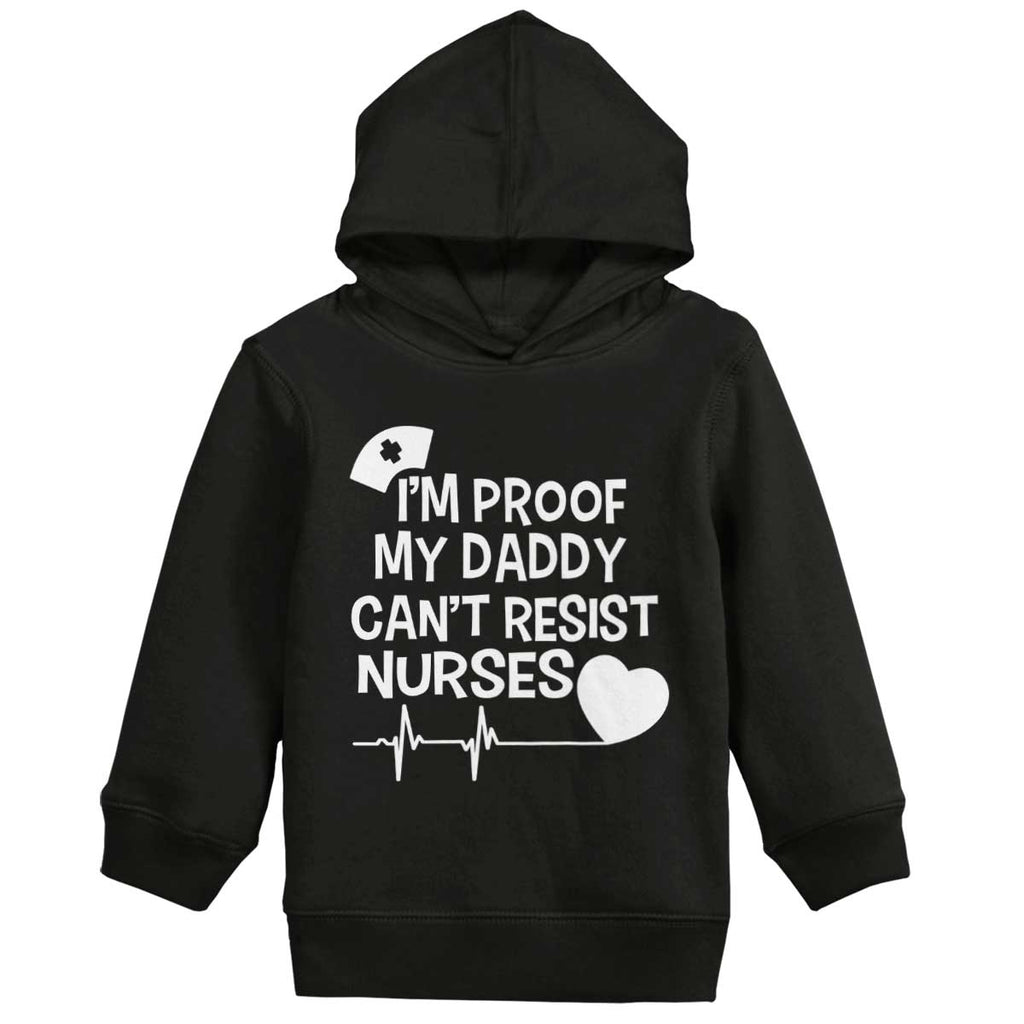 Can't Resist Nurses Toddler Pullover Hoodie-Direct To Garment Print-Brisco Baby