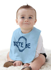 Bite Me Infant Baby Bib-Direct To Garment Print-Brisco Baby
