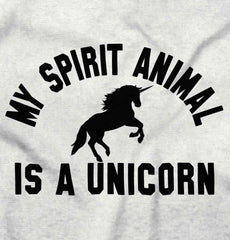 Spirit Unicorn Infant Baby Bib-Direct To Garment Print-Brisco Baby