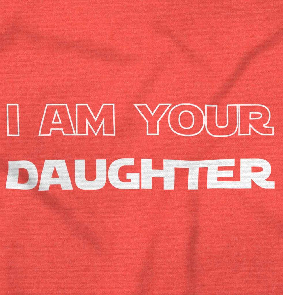 I Am Your Daughter Football Romper Bodysuit-Direct To Garment Print-Brisco Baby