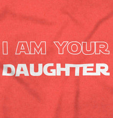 I Am Your Daughter Football Romper Bodysuit-Direct To Garment Print-Brisco Baby