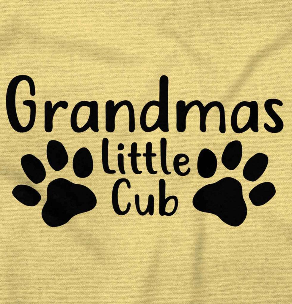 Granmda's Little Cub Infant Toddler T Shirt-Direct To Garment Print-Brisco Baby