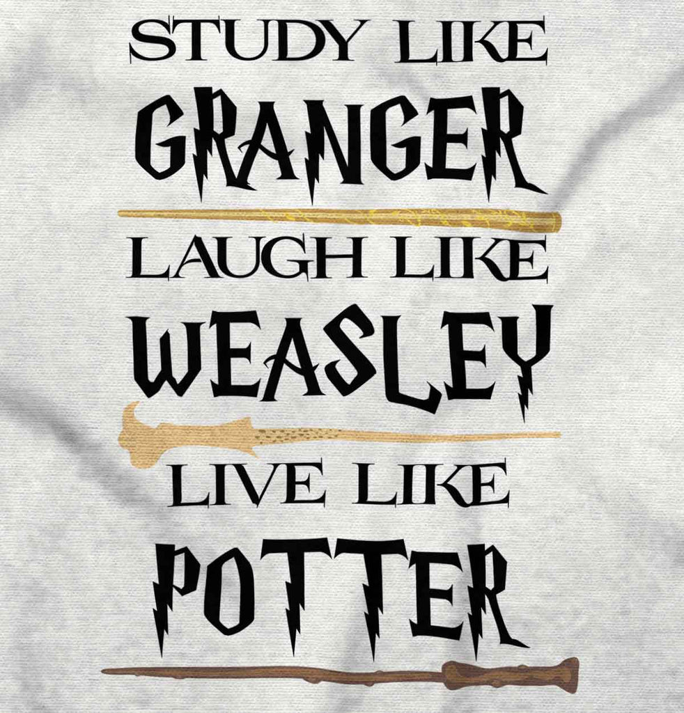 Study Like Granger Infant Toddler T Shirt-Direct To Garment Print-Brisco Baby