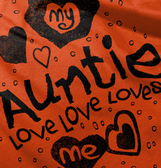 Auntie Loves Me Romper Bodysuit-Direct To Garment Print-Brisco Baby