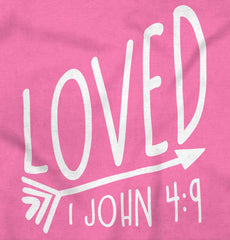 Loved Baby Polka Dot Skirt Dress-Direct To Garment Print-Brisco Baby