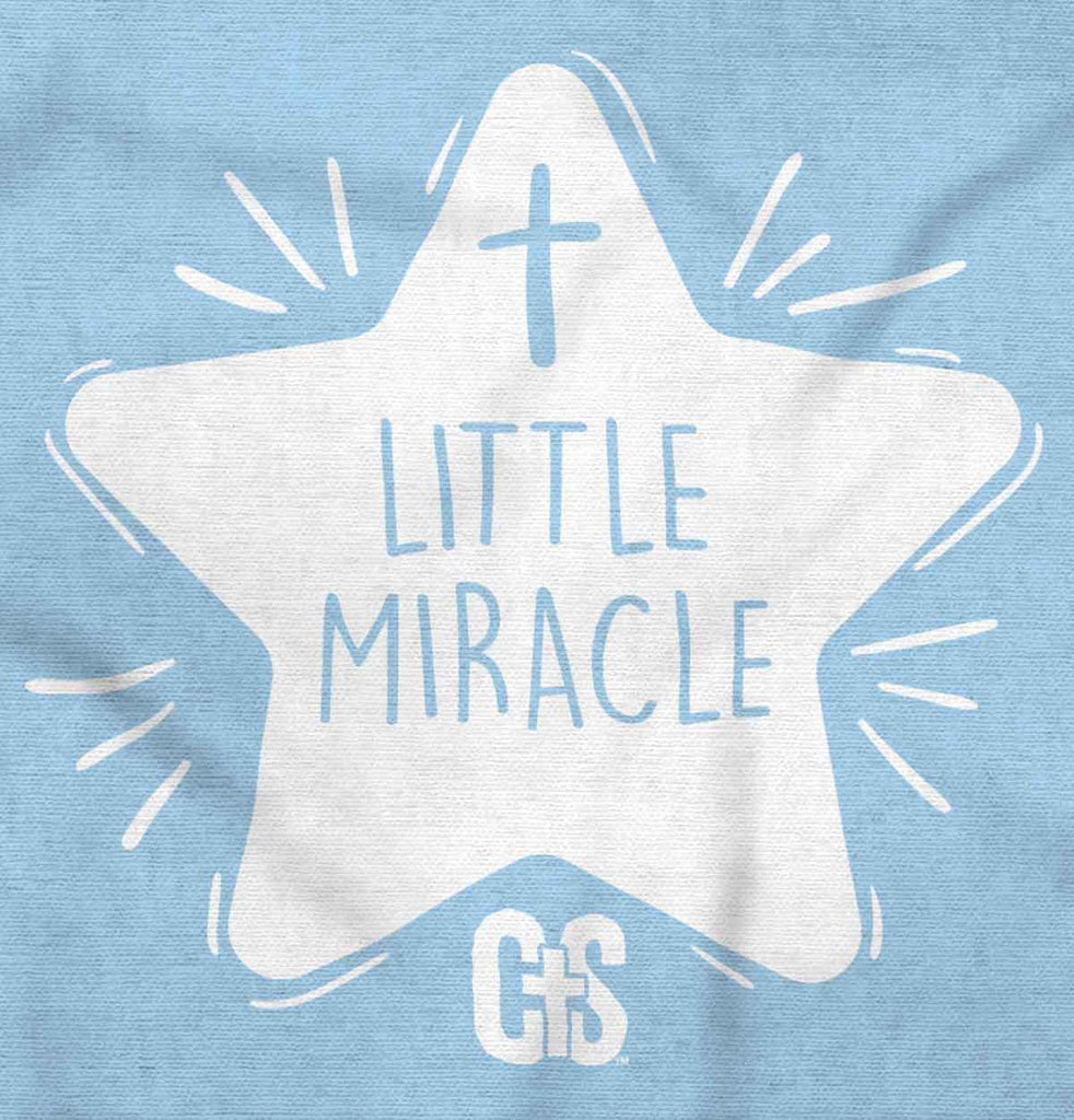 Little Miracle Infant Baby Bib-Direct To Garment Print-Brisco Baby