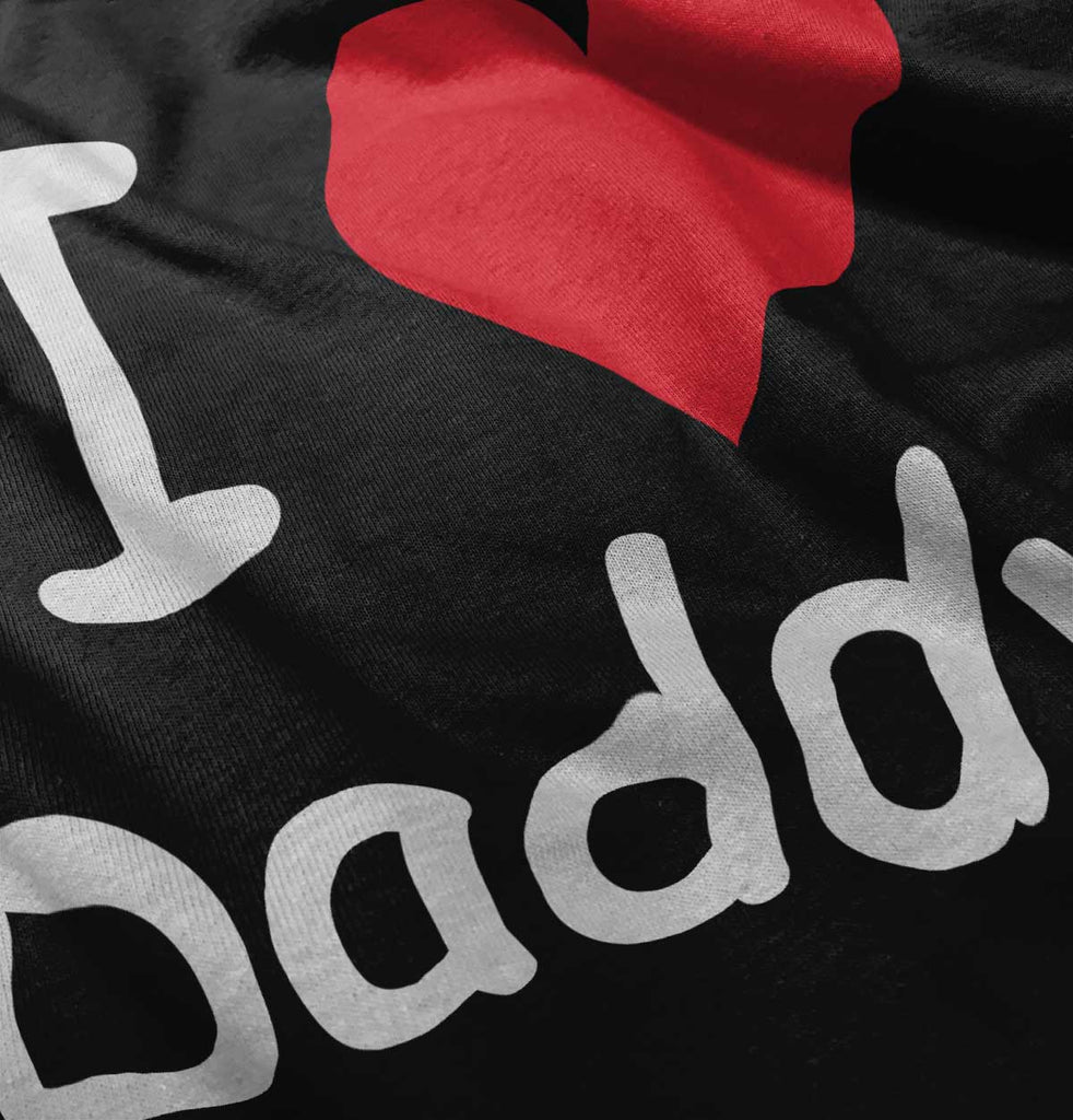 I Heart Daddy Baby Polka Dot Skirt Dress-Direct To Garment Print-Brisco Baby