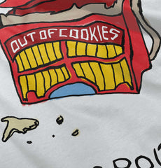 Out of Cookies Infant Toddler T Shirt-Direct To Garment Print-Brisco Baby