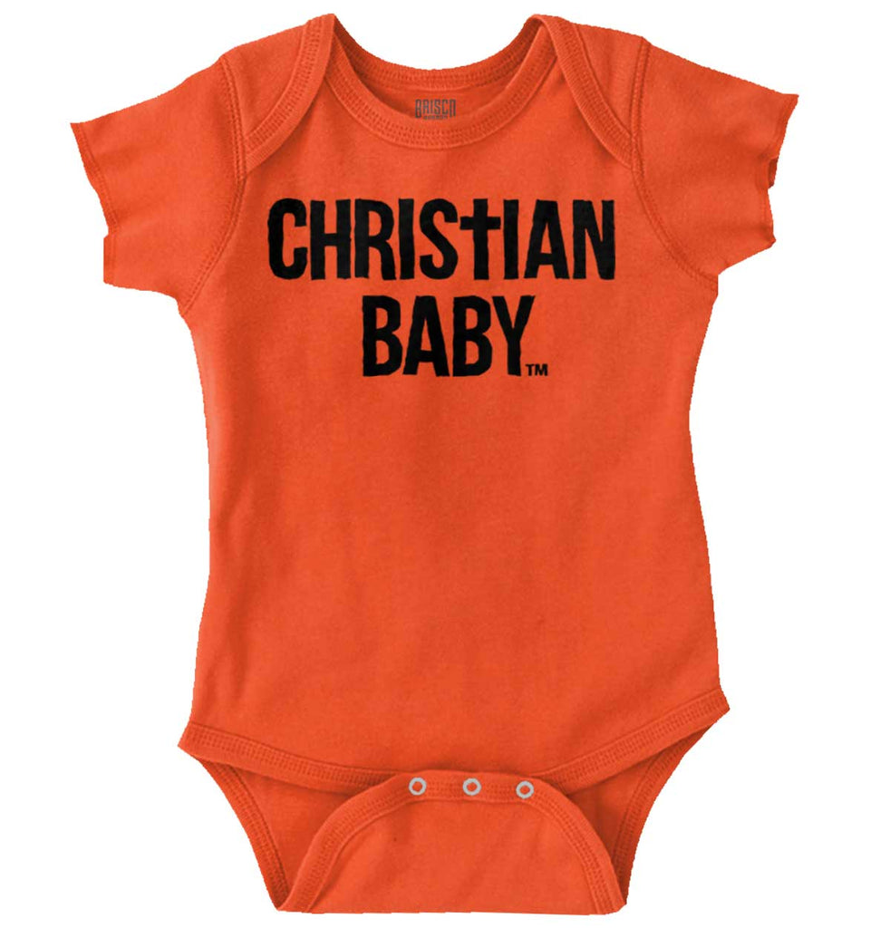 Christian Baby Romper Bodysuit-Direct To Garment Print-Brisco Baby