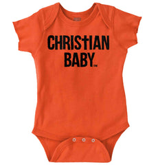 Christian Baby Romper Bodysuit-Direct To Garment Print-Brisco Baby