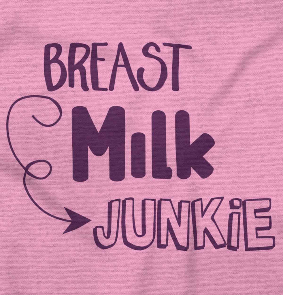 Milk Junkie Romper Bodysuit-Direct To Garment Print-Brisco Baby