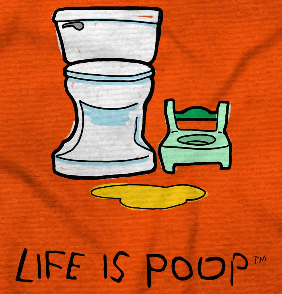 Potty Train Infant Toddler T Shirt-Direct To Garment Print-Brisco Baby