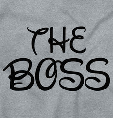 The Boss Romper Bodysuit-Direct To Garment Print-Brisco Baby