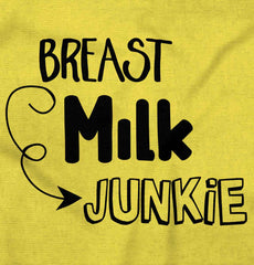 Milk Junkie Romper Bodysuit-Direct To Garment Print-Brisco Baby