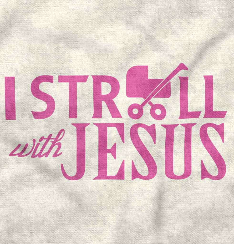 Stroll With Jesus Baby Striped Skirt Dress-Direct To Garment Print-Brisco Baby