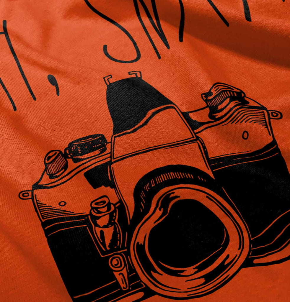 Oh Snap Camera Infant Toddler T Shirt-Direct To Garment Print-Brisco Baby