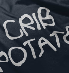 Crib Potato Infant Toddler T Shirt-Direct To Garment Print-Brisco Baby