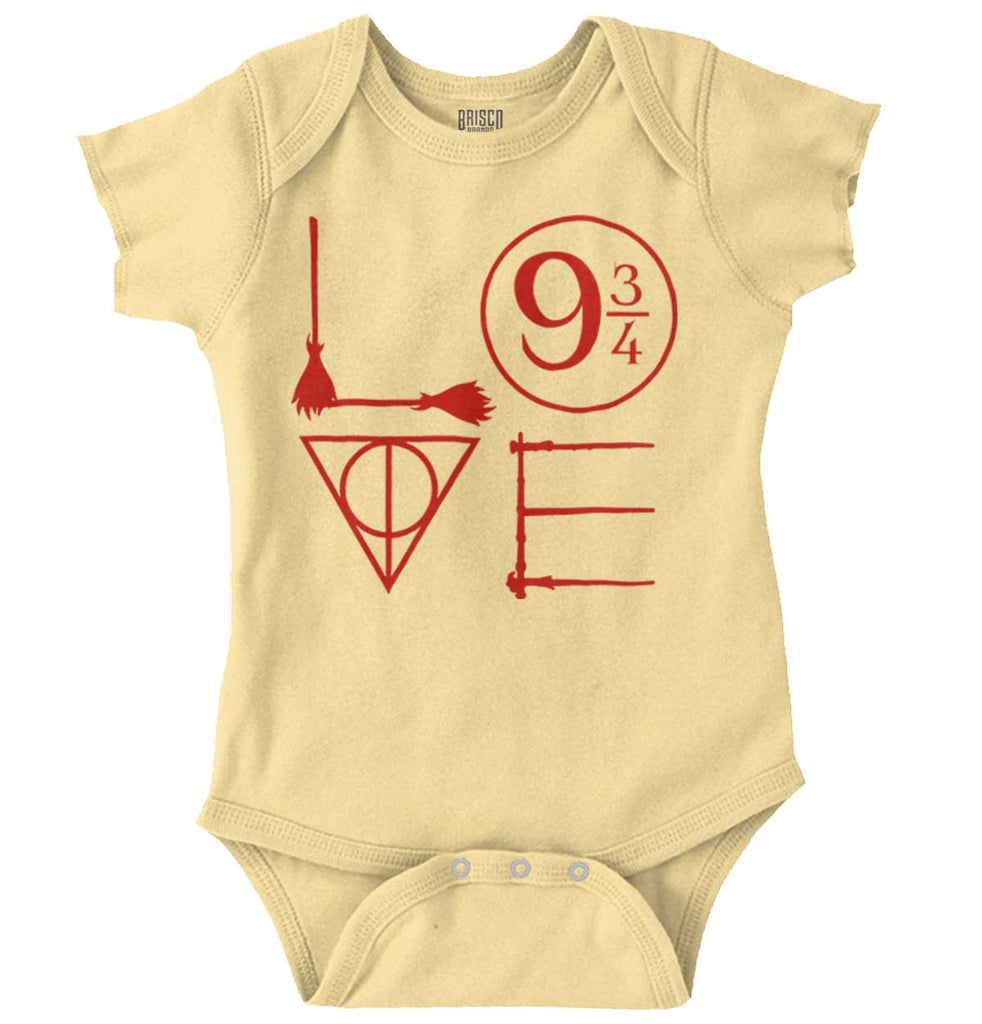 Love Harry Romper Bodysuit-Direct To Garment Print-Brisco Baby