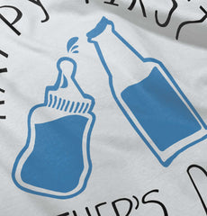 First Father's Day Romper Bodysuit-Direct To Garment Print-Brisco Baby