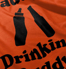 Drinking Buddy Infant Toddler T Shirt-Direct To Garment Print-Brisco Baby