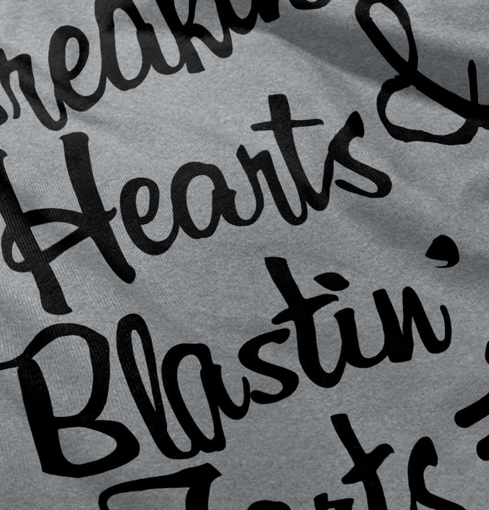 Blastin Farts Football Romper Bodysuit-Direct To Garment Print-Brisco Baby