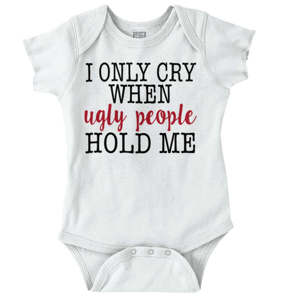 Ugly People Romper Bodysuit-Direct To Garment Print-Brisco Baby