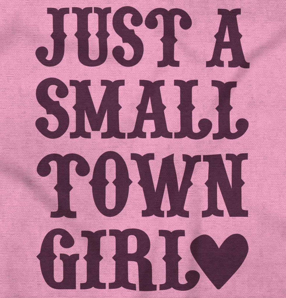 Small Town Girl Romper Bodysuit-Direct To Garment Print-Brisco Baby