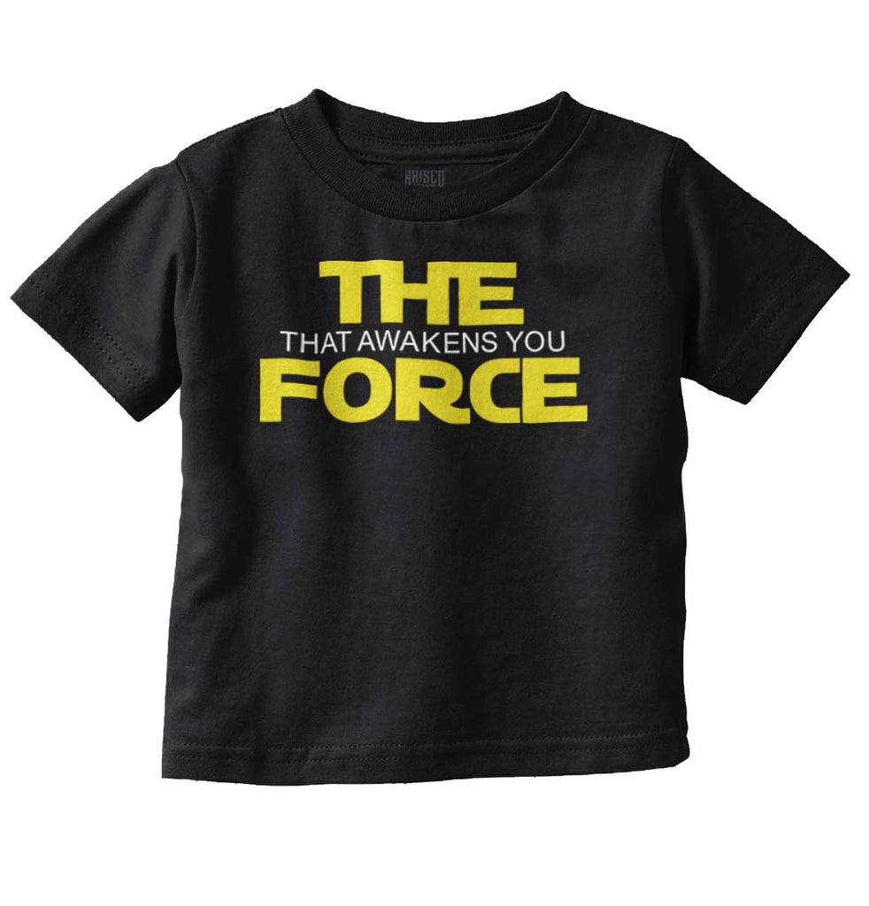 The Force Awakens Infant Toddler T Shirt-Direct To Garment Print-Brisco Baby