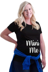 Mini Me Maternity T-Shirt-Direct To Garment Print-Brisco Baby